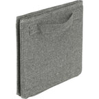 Fold-Flat Recycled Cotton Storage Cube Transfer - Natural - Right Angle 4