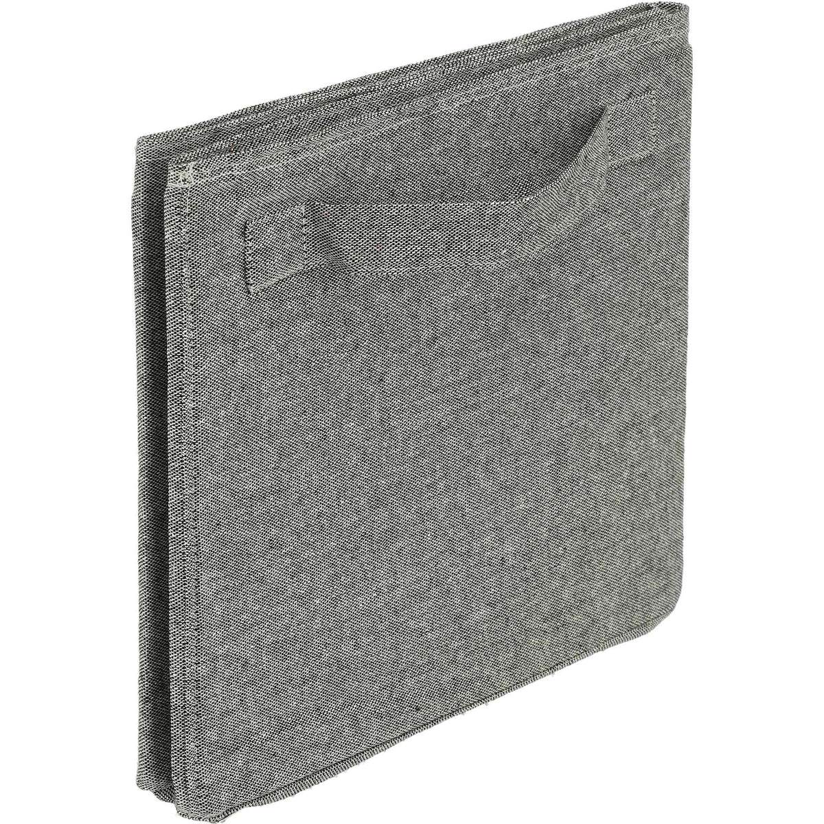 Fold-Flat Recycled Cotton Storage Cube Transfer - Natural - Right Angle 4