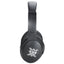 Foldable Bluetooth Headphones with a Light-Up Logo - Black - Front