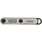 Foldable Food Thermometer with Stainless Probe - Steel - Front