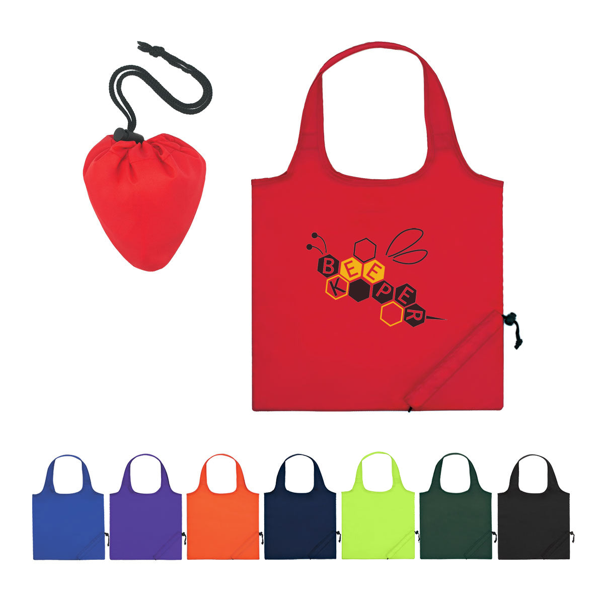 Foldaway Tote Bag, Recycled