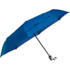 Folding Auto Open and Close Umbrella with Sleeve, 42 Inch - Royal - Right Angle 2
