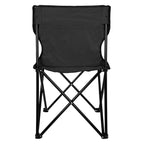 Folding Chair and Carrying Bag in Recycled PET - Black - Back