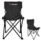 Folding Chair and Carrying Bag in Recycled PET - Black - Colorbrite