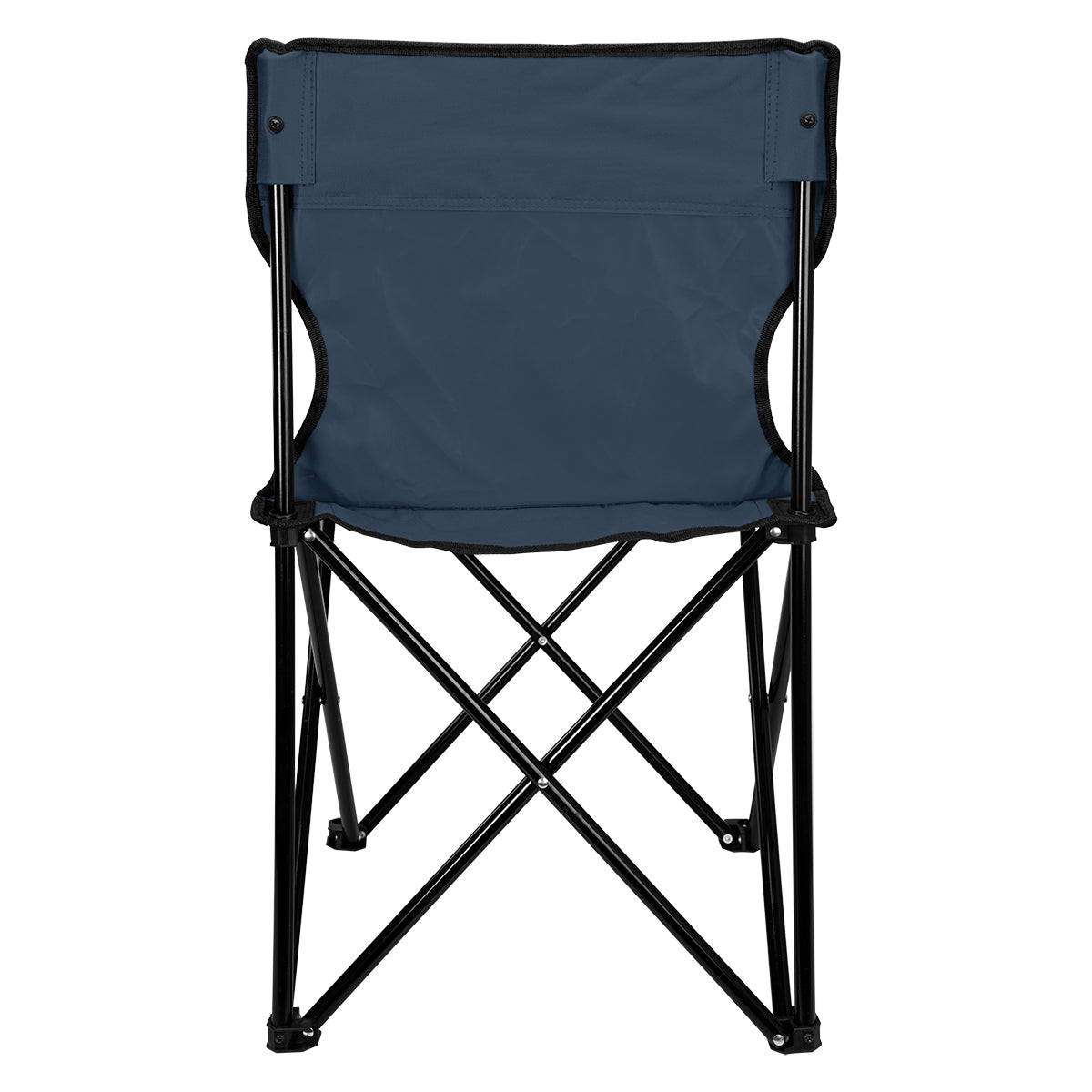Folding Chair and Carrying Bag in Recycled PET - Navy - Back