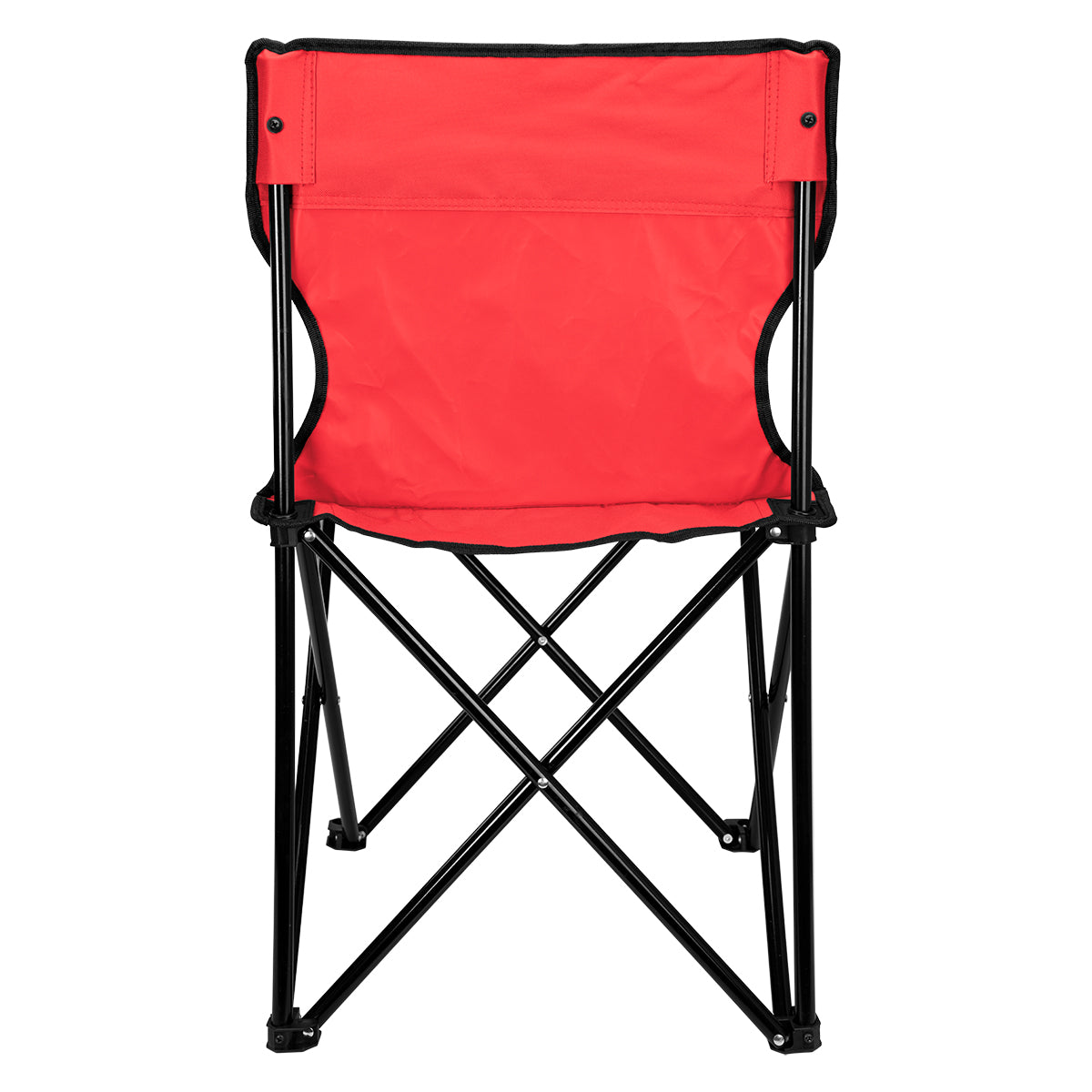 Folding Chair and Carrying Bag in Recycled PET - Red - Back