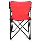 Folding Chair and Carrying Bag in Recycled PET - Red - Back
