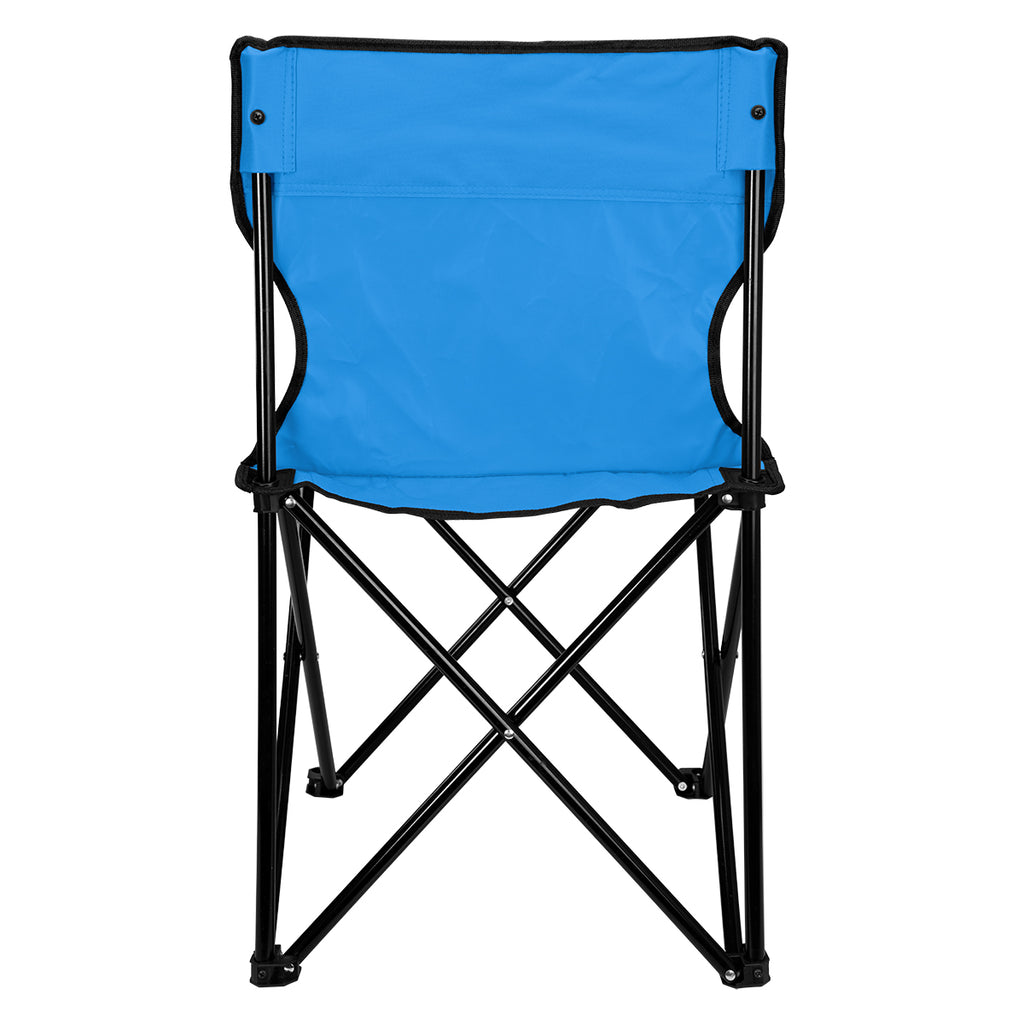 Folding Chair and Carrying Bag in Recycled PET - Royal Blue - Back