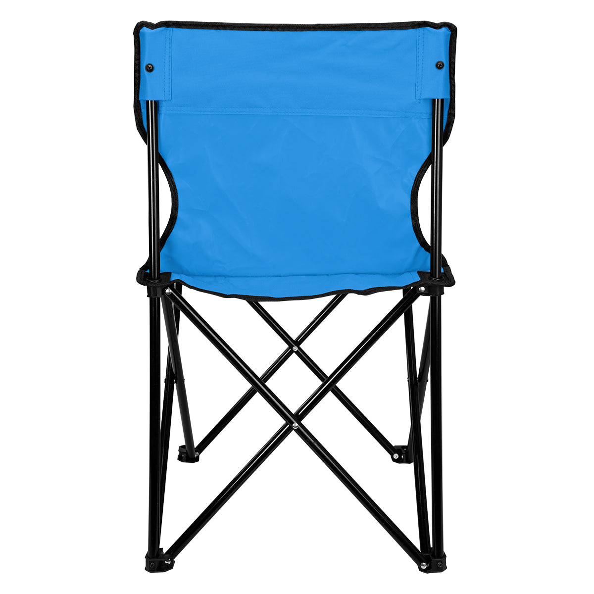 Folding Chair and Carrying Bag in Recycled PET - Royal Blue - Back