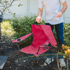 Folding Chair and Carrying Bag - Red - Lifestyle_Colorbrite