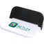 Folding Digital Alarm Clock with 15W Wireless Charger Full Color - White - Front