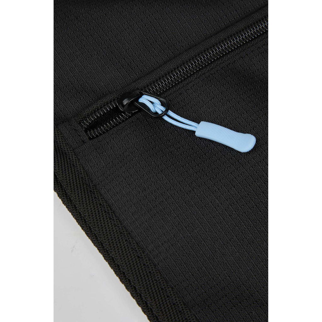 Folding Garment Bag in Recycled Ripstop Transfer - Black - Detail 3