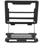 Folding Laptop Stand with Removable Bluetooth Speaker - Black - Back 2