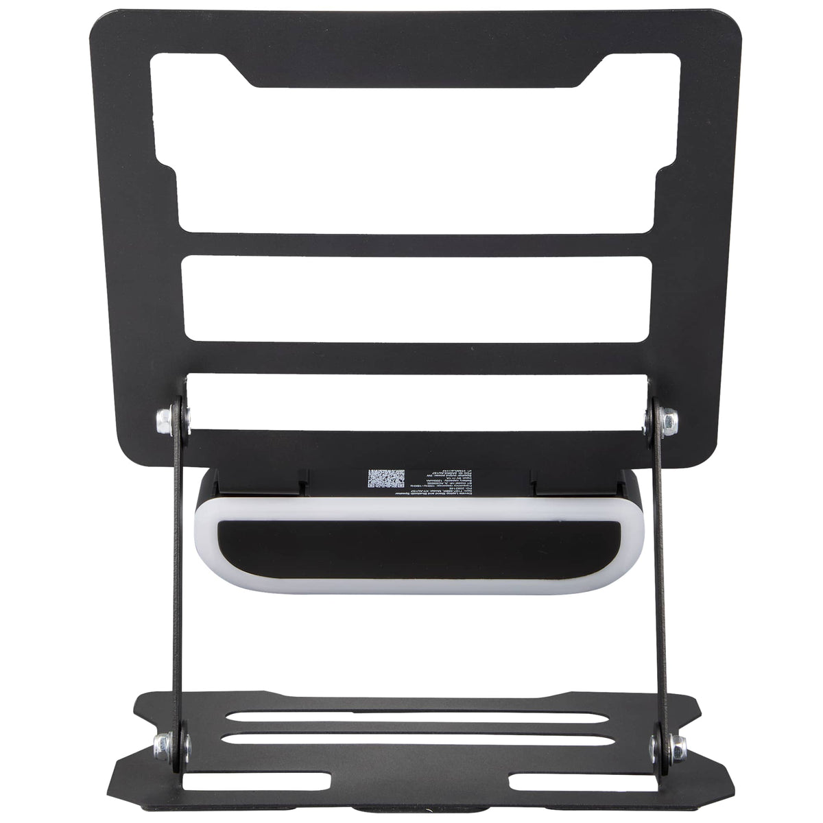 Folding Laptop Stand with Removable Bluetooth Speaker - Black - Back