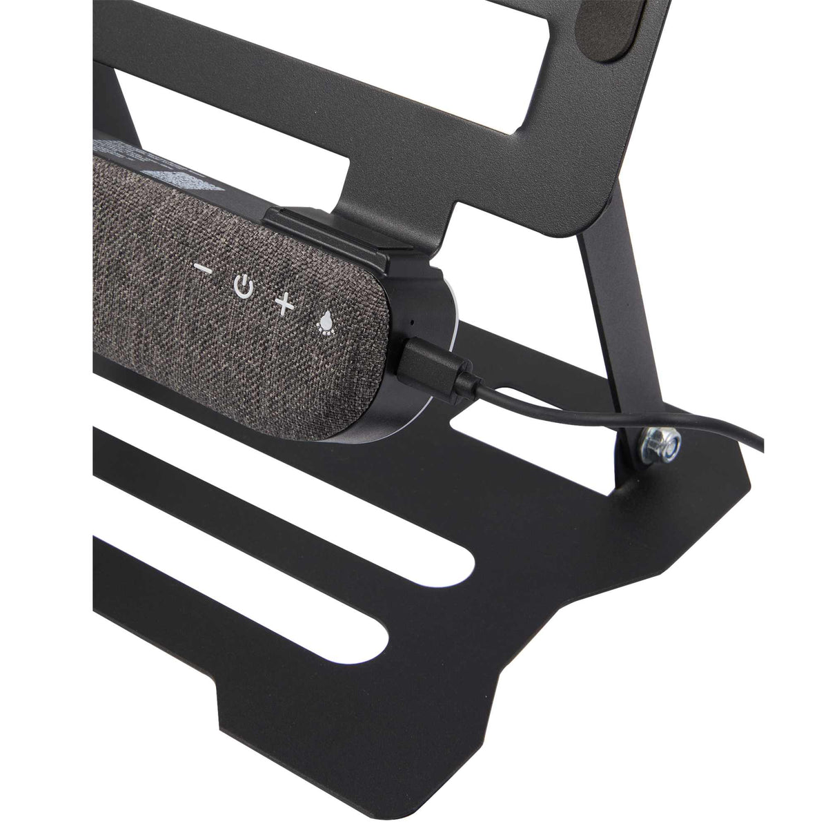 Folding Laptop Stand with Removable Bluetooth Speaker - Black - Detail 3