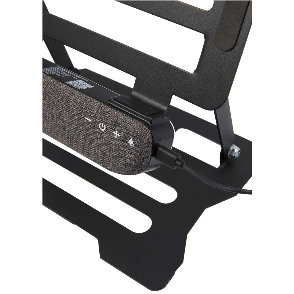 Folding Laptop Stand with Removable Bluetooth Speaker - Black - Detail 4