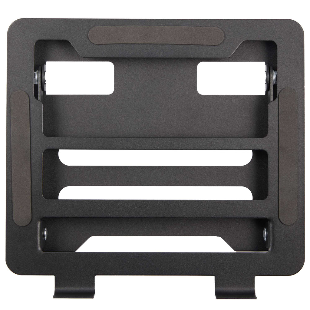 Folding Laptop Stand with Removable Bluetooth Speaker - Black - Front Folded