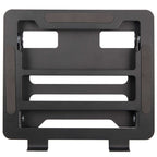Folding Laptop Stand with Removable Bluetooth Speaker - Black - Front Folded