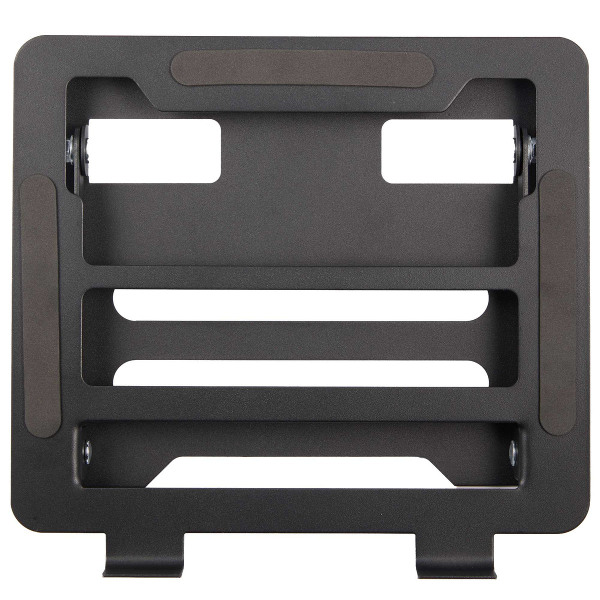 Folding Laptop Stand with Removable Bluetooth Speaker - Black - Front Folded