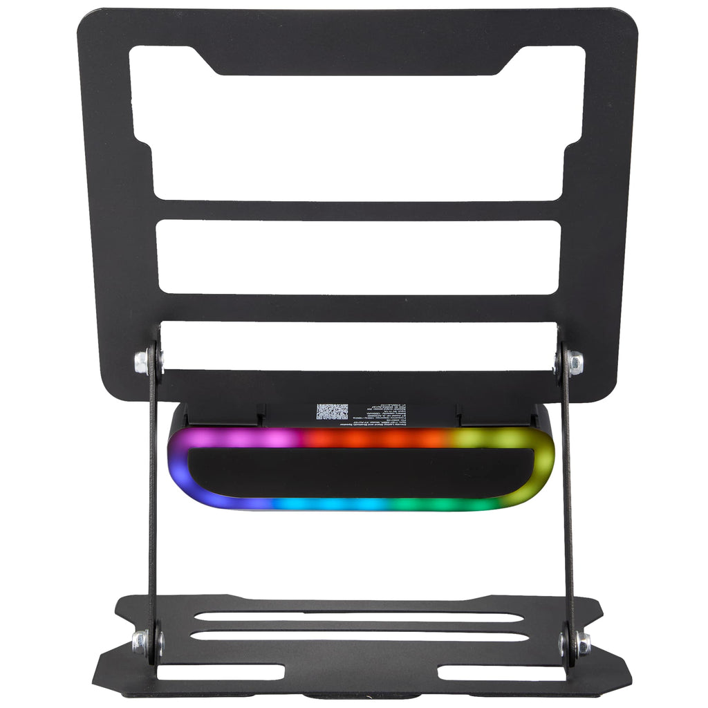 Folding Laptop Stand with Removable Bluetooth Speaker - Black - Front Speaker Color 9