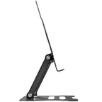 Folding Laptop Stand with Removable Bluetooth Speaker - Black - Right Side 2