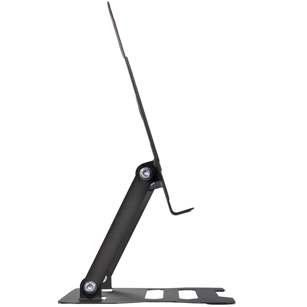 Folding Laptop Stand with Removable Bluetooth Speaker - Black - Right Side 2