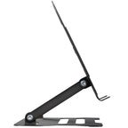 Folding Laptop Stand with Removable Bluetooth Speaker - Black - Right Side 3