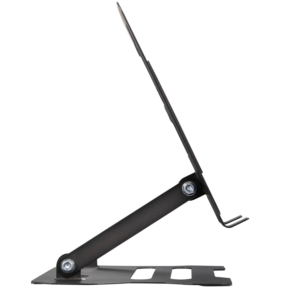 Folding Laptop Stand with Removable Bluetooth Speaker - Black - Right Side 3