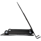 Folding Laptop Stand with Removable Bluetooth Speaker - Black - Right Side 4