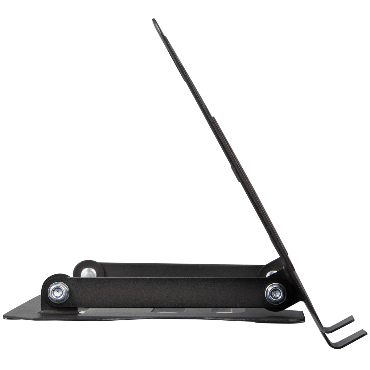 Folding Laptop Stand with Removable Bluetooth Speaker - Black - Right Side 4