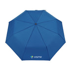 Folding Umbrella with Wooden Handle, 43 Inch Transfer - Royal Blue - View 2