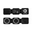 Folding Wireless Multi-Charger, Three Panel - Black - Pad Print