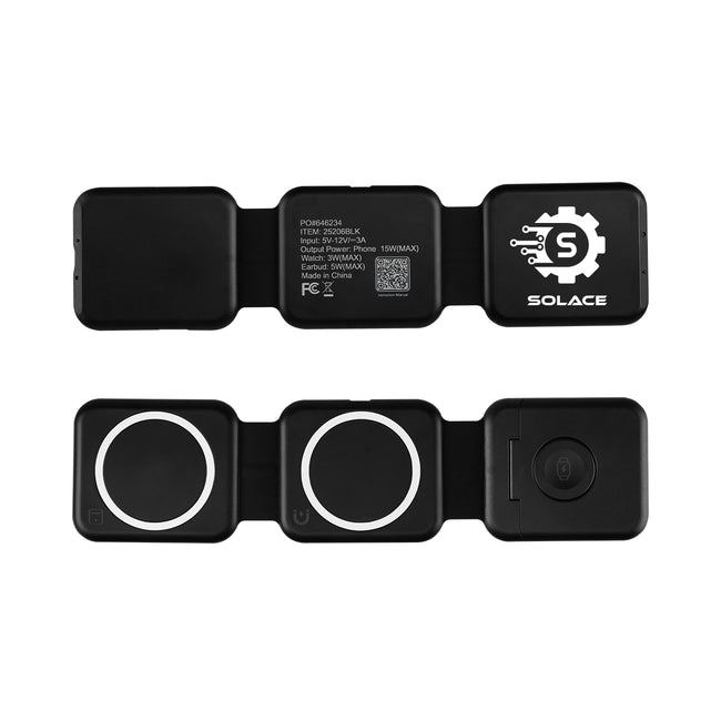 Folding Wireless Multi-Charger, Three Panel