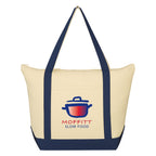 Folksy Cotton Tote Bag, 12 oz - Colorbrite