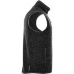 Fontaine Sweater Knit Vest for Men Transfer - Black Smoke Heather - Right Side