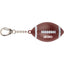 Football Lip Balm Keychain with SPF 15 - Brown - Front