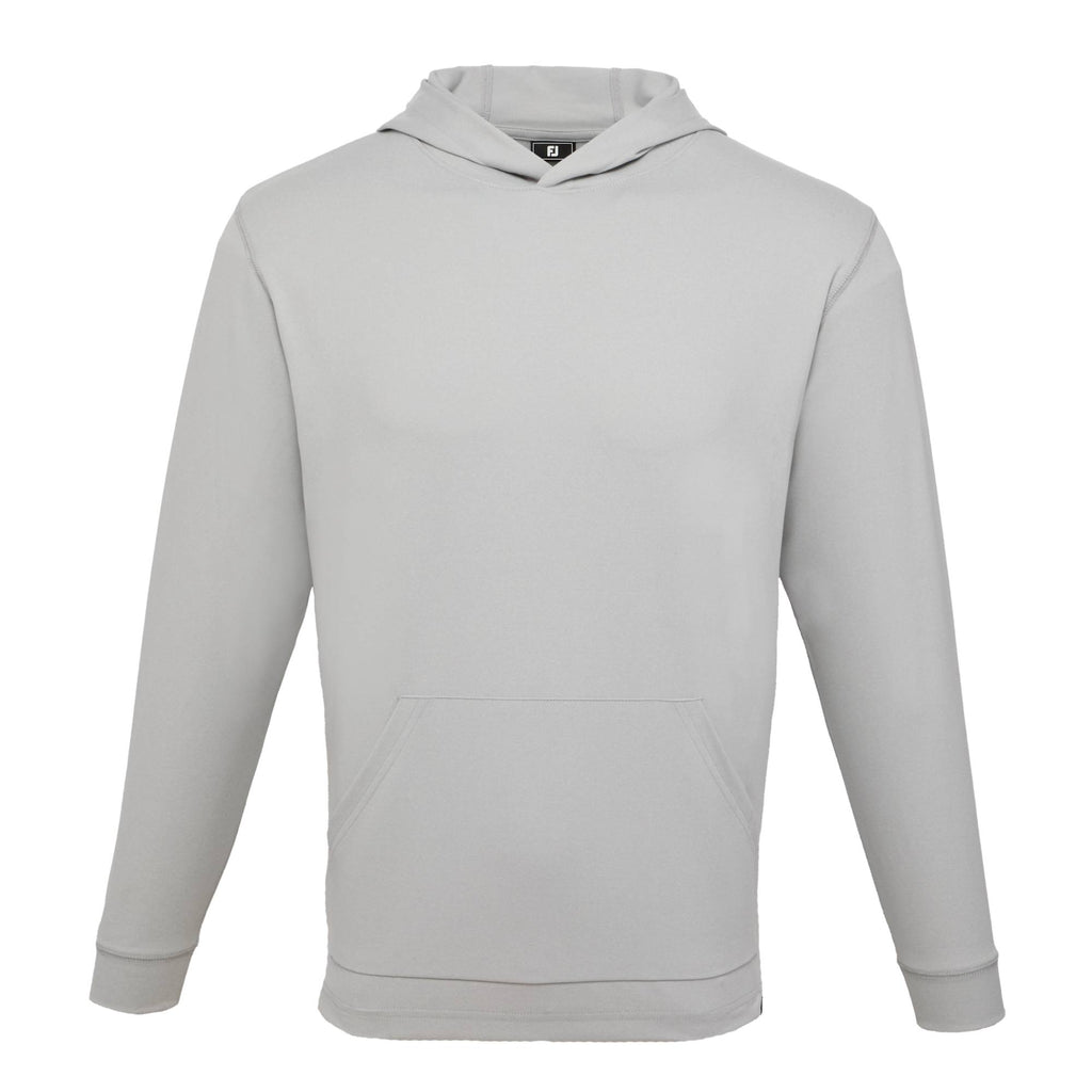 FootJoy Approach Hoodie for Men Transfer - Heather Grey - Photo