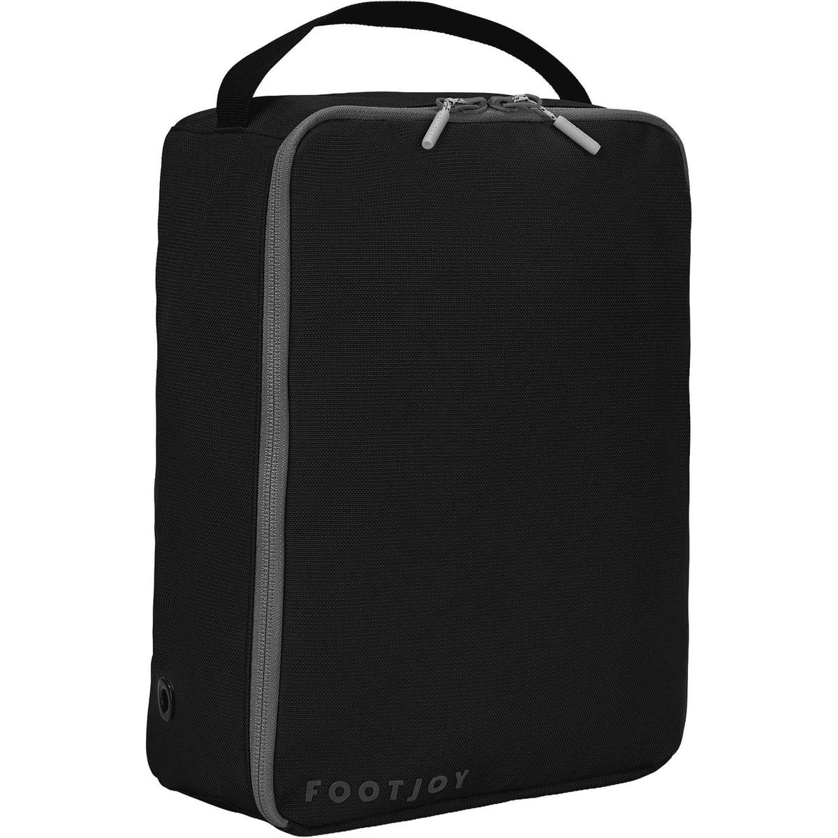 FootJoy Nylon Golf Shoe Bag in Black Embroidery - Black - Photo 2