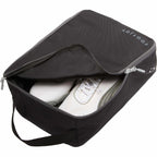 FootJoy Nylon Golf Shoe Bag in Black Transfer - Black - Propped