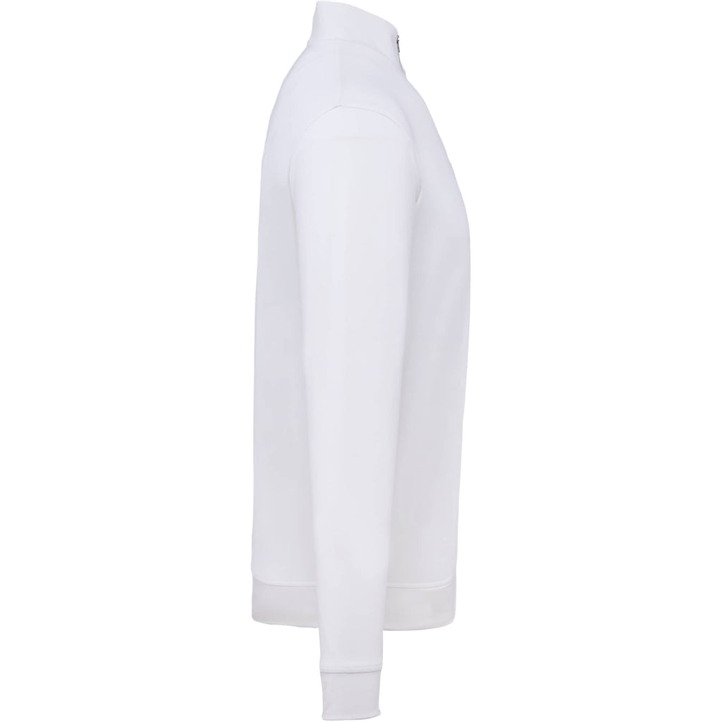 FootJoy Performance Quarter Zip Pullover for Men Embroidery - White - Right Side