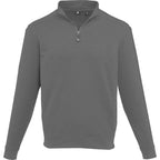 FootJoy Performance Quarter Zip Pullover for Men Transfer - Heather Charcoal - Front