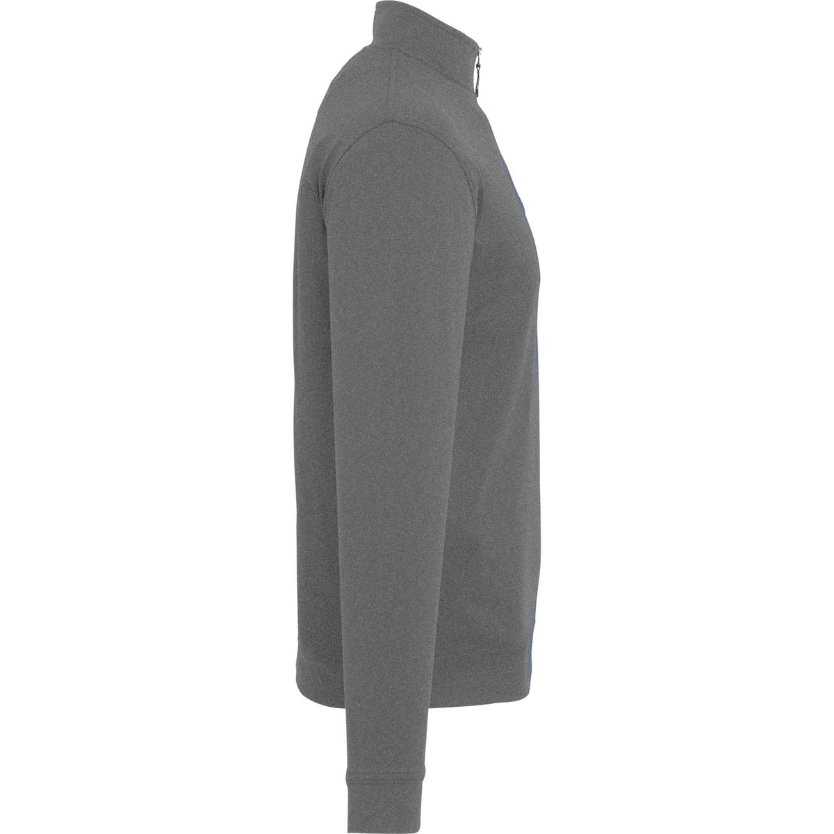 FootJoy Performance Quarter Zip Pullover for Men Transfer - Heather Charcoal - Right Side