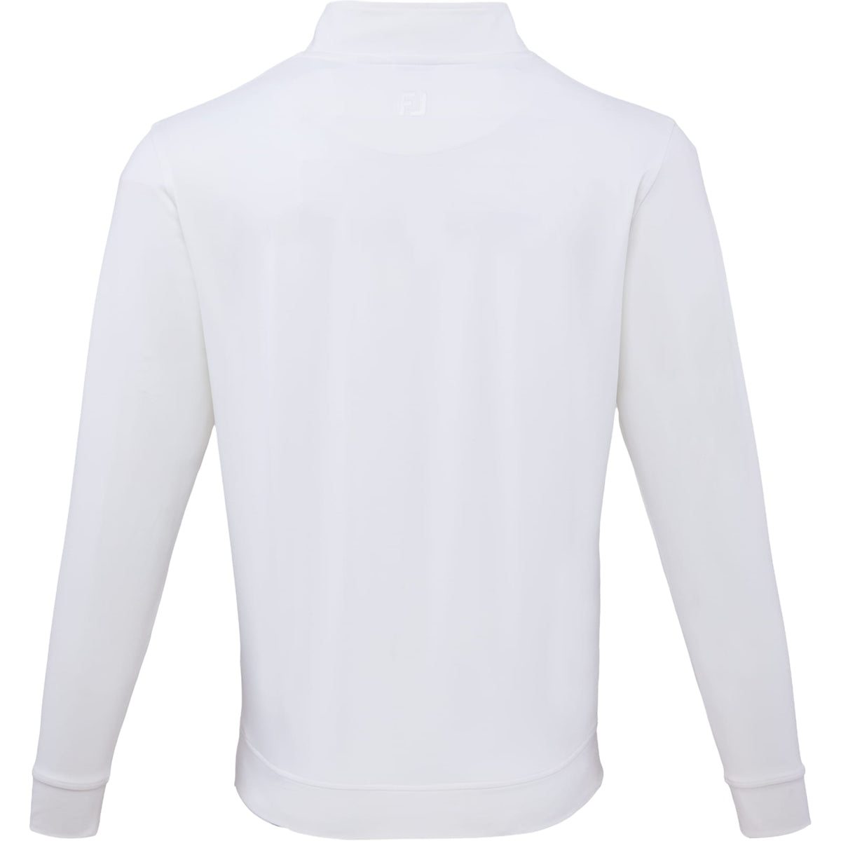 FootJoy Performance Quarter Zip Pullover for Men Transfer - White - Back