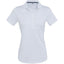 FootJoy Solid Lisle Performance Golf Polo for Women Transfer - White - Front