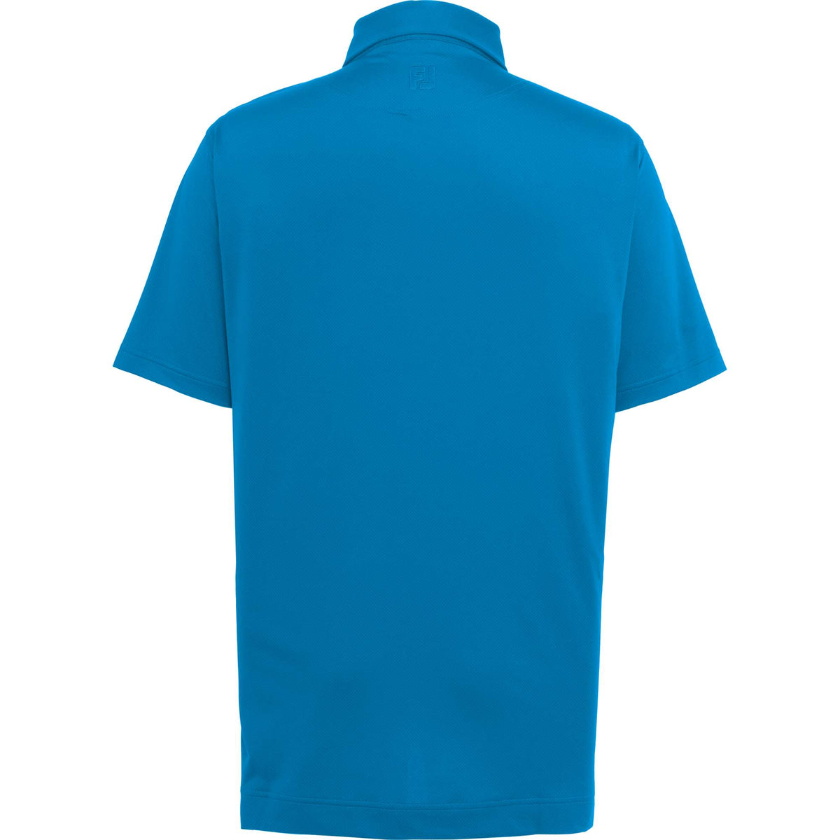 FootJoy Tonal Dot Performance Golf Polo for Men Embroidery - New Royal - Back