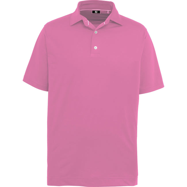 FootJoy Tonal Dot Performance Golf Polo for Men Embroidery