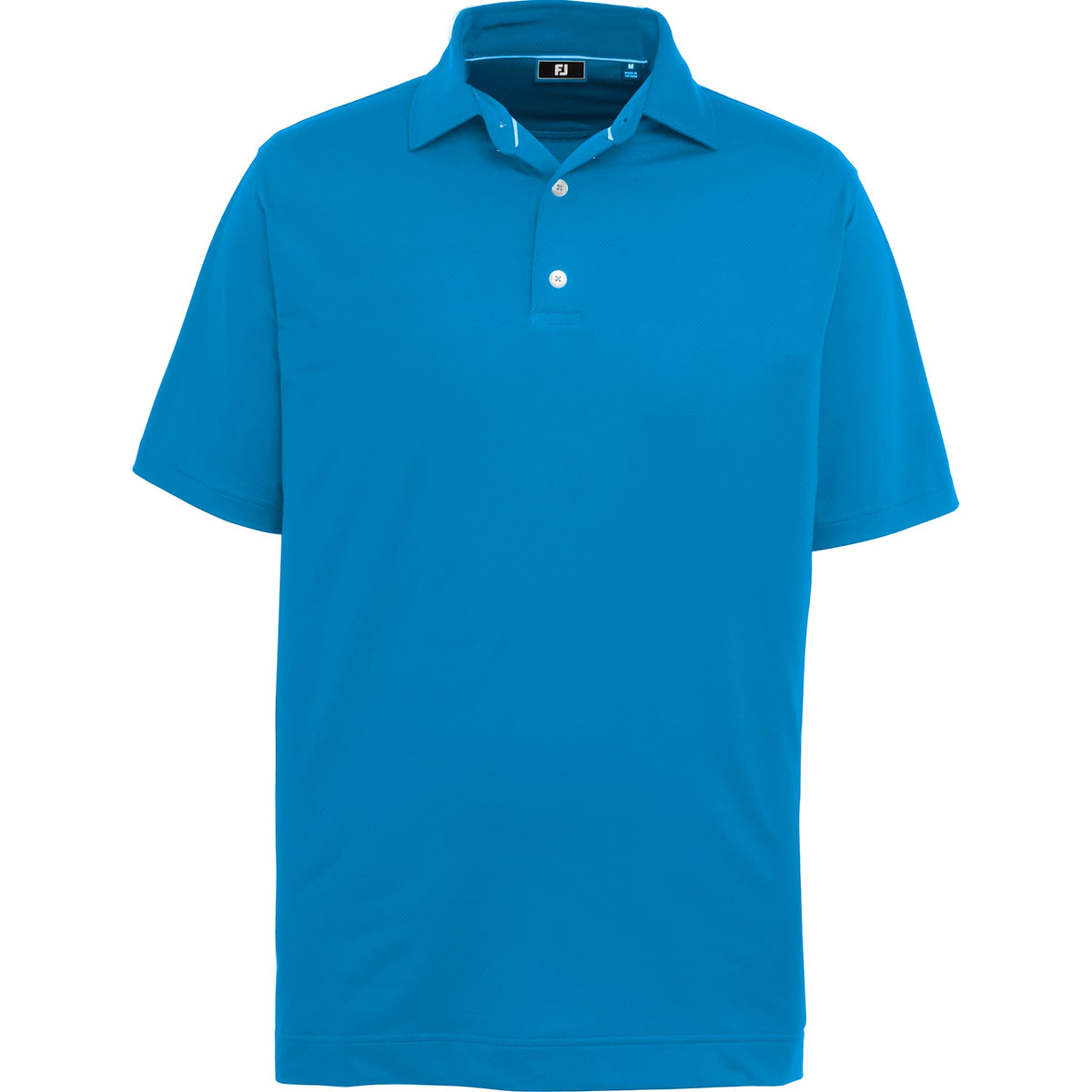 FootJoy Tonal Dot Performance Golf Polo for Men Transfer - New Royal - Front