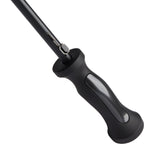 FootJoy Vented Golf Umbrella with Storage Sleeve, 68 Inches - Black - Handle Detail