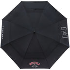 FootJoy Vented Golf Umbrella with Storage Sleeve, 68 Inches Transfer - Black - Front