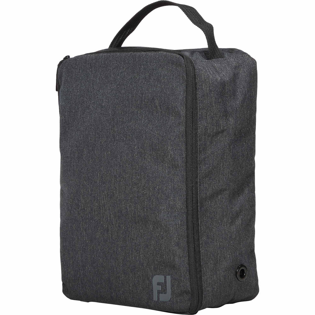 FootJoy Vented Nylon Shoe Bag Transfer - Graphite - Left Angle